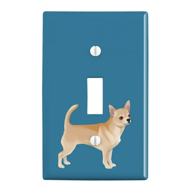 DOG LICKER LICENSE DOG LOVER LIGHT SWITCH PLATE COVER
